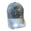 Popfizzy Cheer Mom Hat for Women, Rhinestone Cheer Mom Gifts,