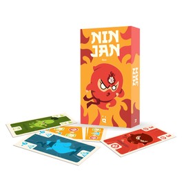 Helvetiq | Ninjan | Card Game | Ages 7+ | 2-5 Players | 15 Minutes Playing Time