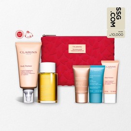 (Clarins)  Gift Certificate/Exclusive Set Expectant Mom Cream Oil Set (+ Deluxe 3 types + Pouch) / (클라랑스)상품권/단독세트 예비맘 크림오일 세트(+디럭스 3종+파우치
