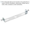 sourcing map Set of 2 Ceiling Light Plate Kit 120