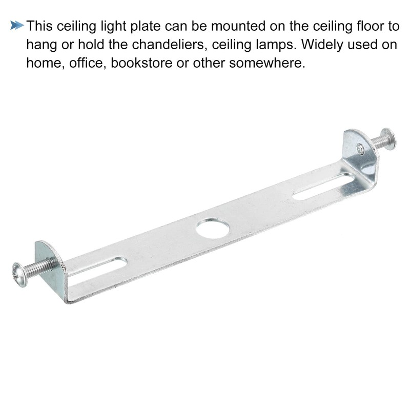 sourcing map Set of 2 Ceiling Light Plate Kit 120