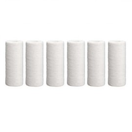 Hydronix SDC-45-1020 10 x 4.5 Inch 20 Micron Whole House Sediment Water Filter Cartridge - 6 Pack