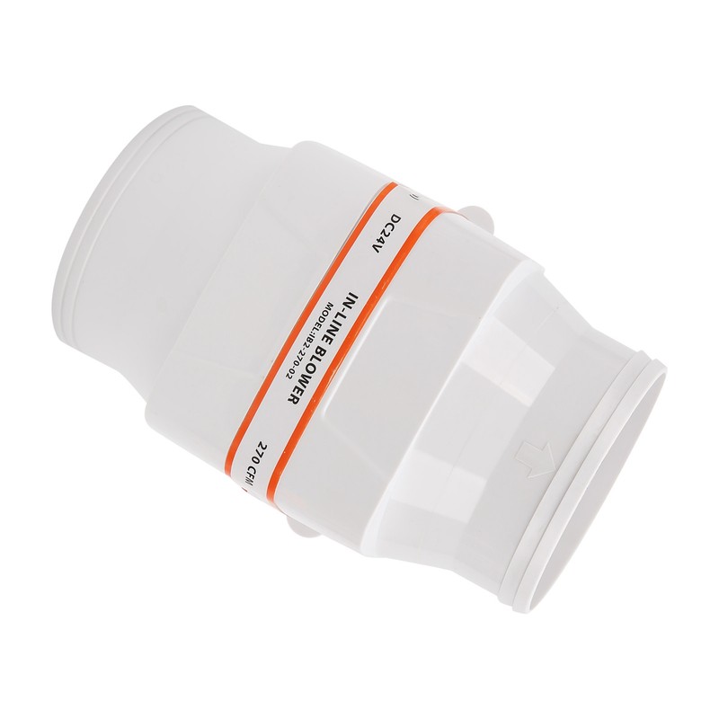 4in 270CFM Bilge Air Blower InLine Electric Waterproof White for