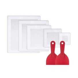 Bates- Drywall Repair Kit, 12 pcs, 2/4/6/8/10 inch, Dry Wall Patch Kits, Plaster Wall Repair Patch Kit, Wall Patch Repair Kit, Drywall Hole Patch, Wall Hole Repair Kit, Drywall Patch Hole