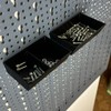 2 x Small Parts Storage Box for Küpper Perforated Wall