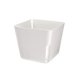 Zendea White Square Plant Pot, nd