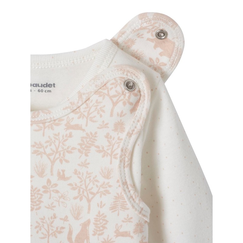 VERTBAUDET Baby Set: Romper, Bodysuit & Comforter Organic Cotton Oeko-Tex,