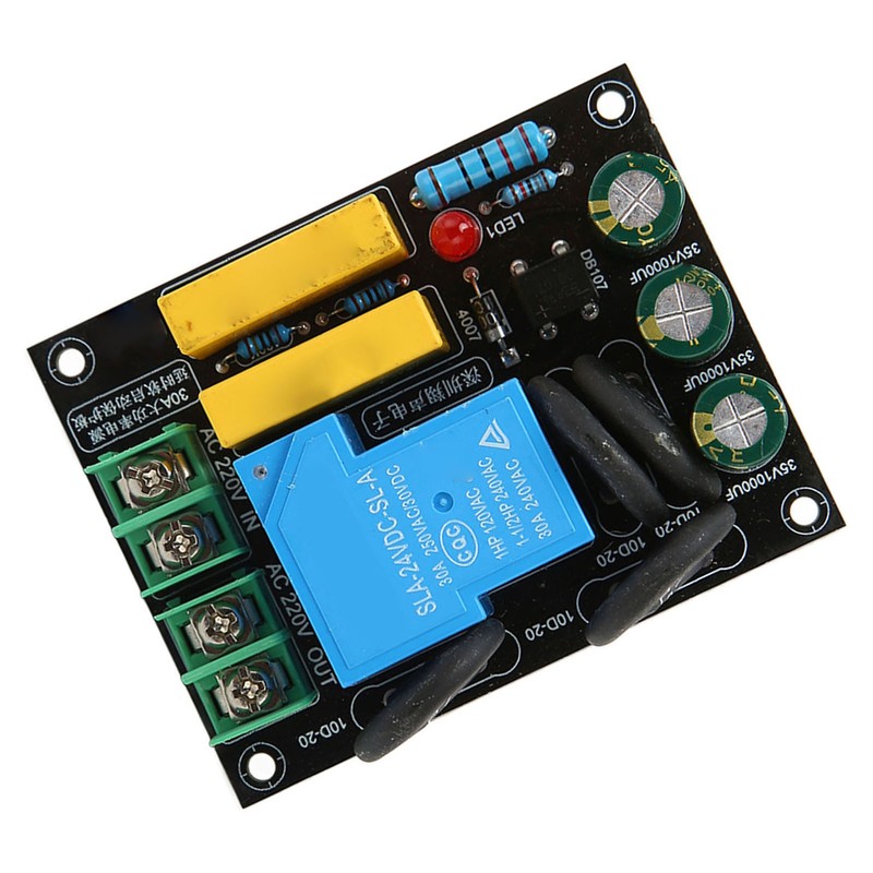 30A 6600W Soft Start Protection Module for Class A Amplifier