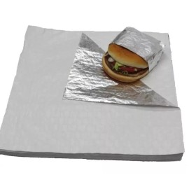 AUTOPAC 400 Hoja Térmica Aluminio / Comida Rápida Empaque 27.5x35 Cm