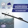 alca® Windscreen Wiper Set with Rear Windscreen Wiper Suitable for