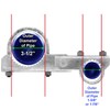 Chain Link Fence 180 Degree Commercial Duty Gate Hinge-for 3-1/2"