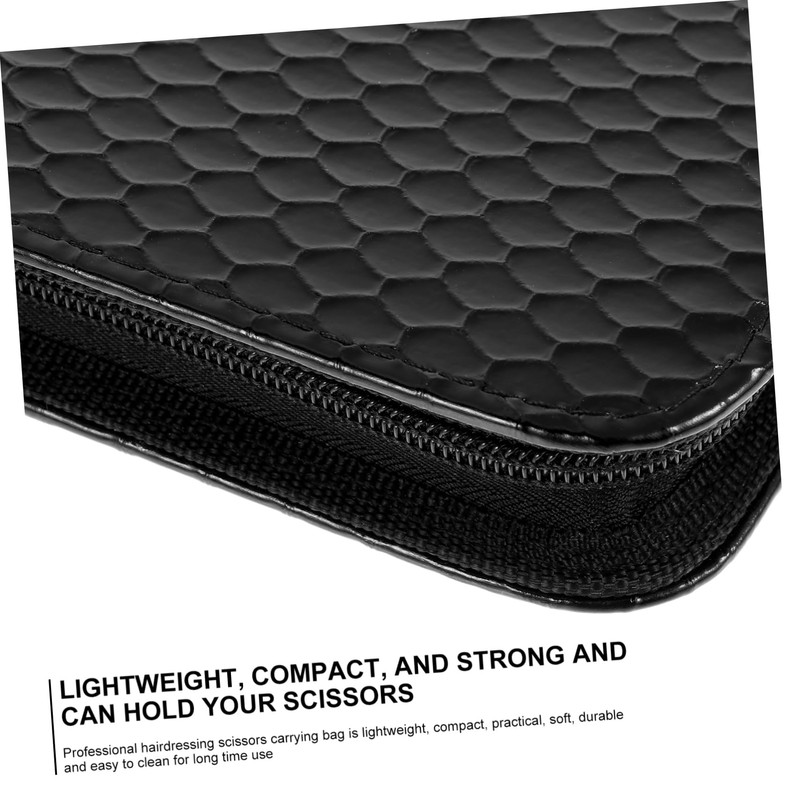 Healeved Scissor Organizer Bag Hair Cutting Scissor Case Barber Scissors