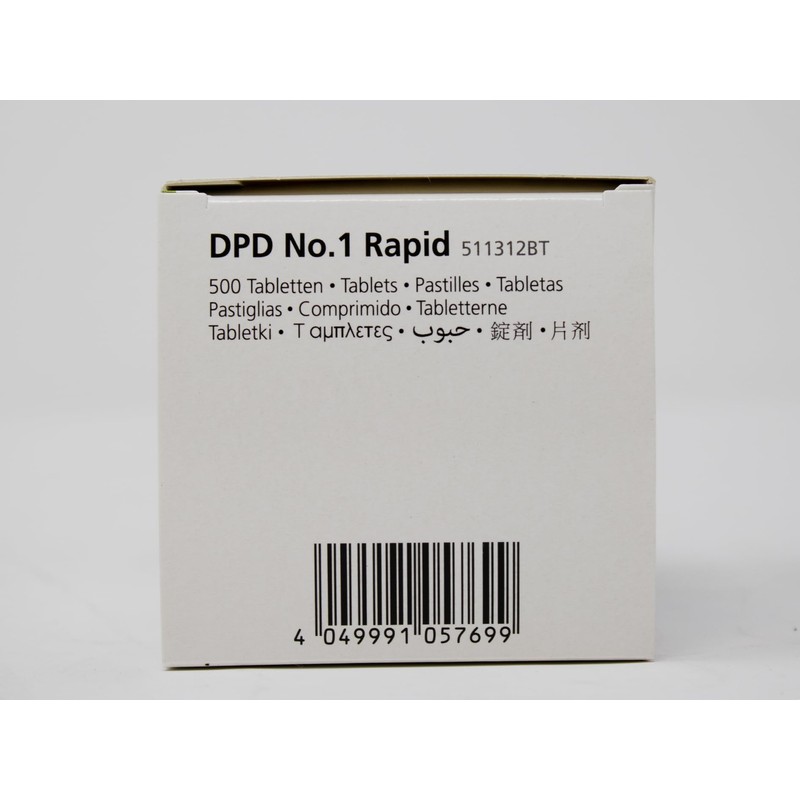 TEST ALL WATER - Lovibond DPD No. 1 Rapid Dissolve