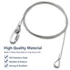 2Pcs Lift Cable Replacement for Gorilla Lift with EZ Spring