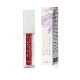 Seraphine Botanicals Long Lasting Vegan Lip Stain with Cherimoya & Fig Extracts - Lustrous Liquid Lipstick Intense Color Pigment High Impact Makeup Lip Cream Color Stick Balm for Women (Rooibos)