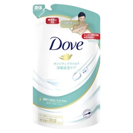 Dove Sensitive Mild, Body Wash, Refill, 12.6 oz (360 g), Body Soap, Light Scent