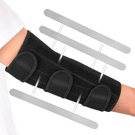 Cubital Tunnel Elbow Brace, Ulnar Nerve Entrapment Brace for Tennis Elbow-L