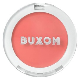 Buxom Plump Shot Péptidos de Colágeno Rubor Crema Plumping, Rubor Crema A Polvo, Larga Duración, Color Construible, Rubor Ligero para Mejillas, Vegano