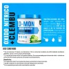 Óxido Nítrico + Clembuterol D-mon Protein 300g Preentreno Fu