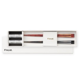 Floyd Table Setting Floyd Table Setting Double Cheeseboard Set [Today's Special] Chopstick Rest Set Paulownia Boxed