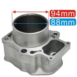 Tupo Tupo 420cc 86.5mm Cylinder Piston Ring Gasket Top End Rebuild Kit Compatible with Honda TRX420 Rancher 420 Rancher420 TRX 420 2007-2018, 12100-HP7-A00, 12191-HP5-601, 12251-HP7-A01