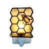 HUIMEIJU Tiffany Glass Night Light for Bedroom, Study, Aisle