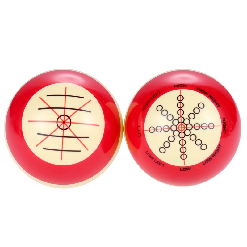 Billiard Cue Ball, AAA-Grade Profession Resin Standard Practice Training Cue