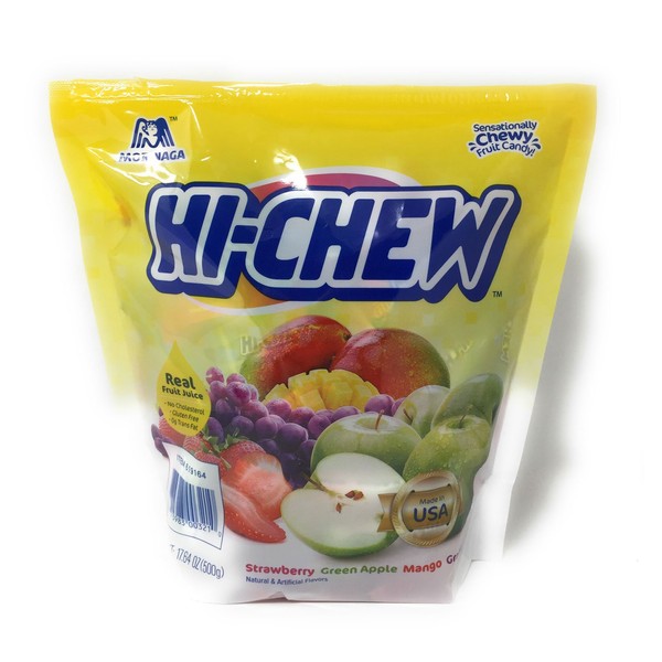 Hi Chew Morinaga Real Fruit Juice Chew Candy, 500g