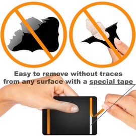 10 Pack Rustic Adhesive Mini Chalkboard Signs - Chalk Sign - Easy to Write and Wipe Out - for Liquid Chalk Markers and Chalk - Self Adhesive Food Labels for Party - Small Chalk Boards Signs for Food