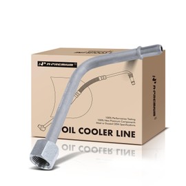 A-Premium Automatic Transmission Oil Cooler Line Hose Assembly Compatible with Jeep Grand Cherokee 1994-1997 V8 5.2L Inlet From Radiator