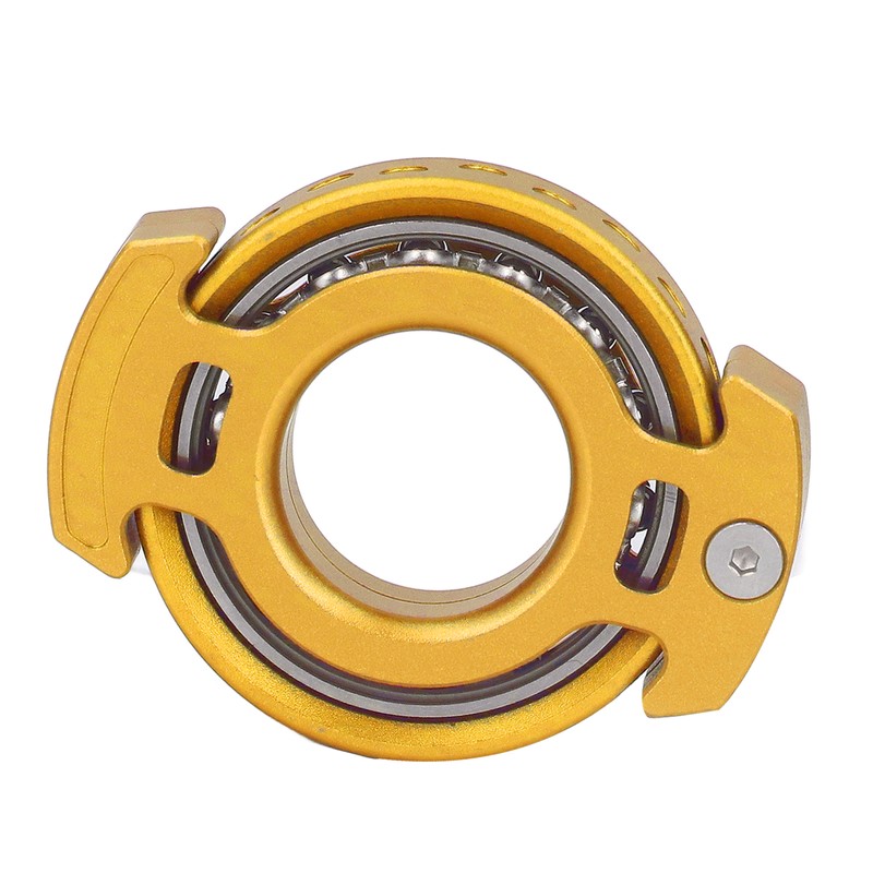 Fingertip Gyroscope Reduce Anxiety Free Rotating Metal Ring Decompression Toy