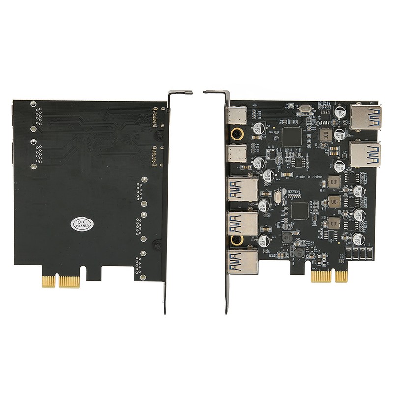 PCI E to USB Expansion Card 7 Ports 5Gbps USB