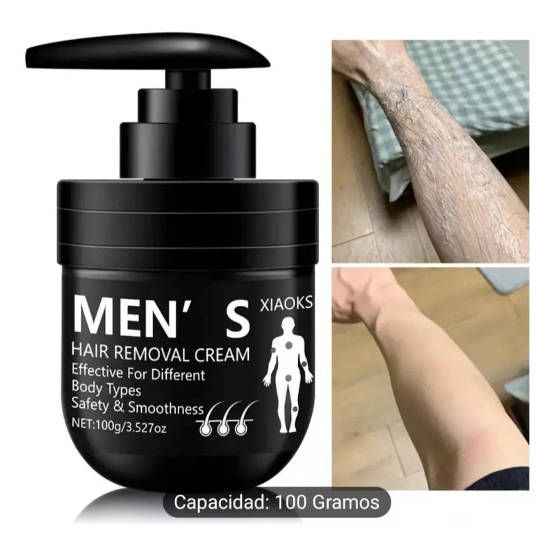 Crema Depiladora Inhibidora Para Hombre Nueva Formúla