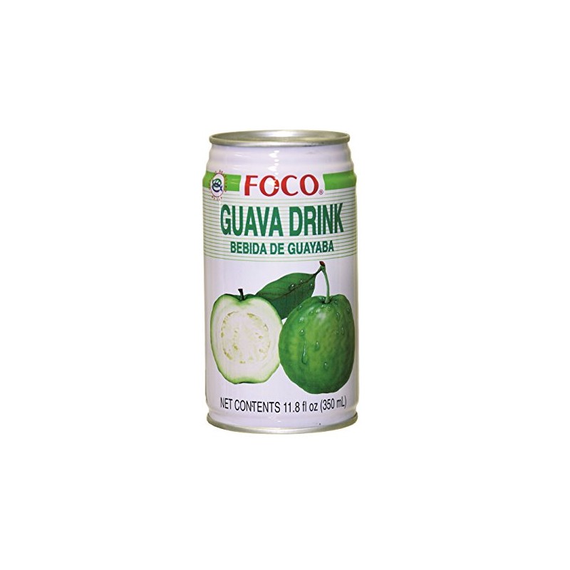 FOCO Guava Drink 11.8oz (1 Can, 11.8 fl oz, High