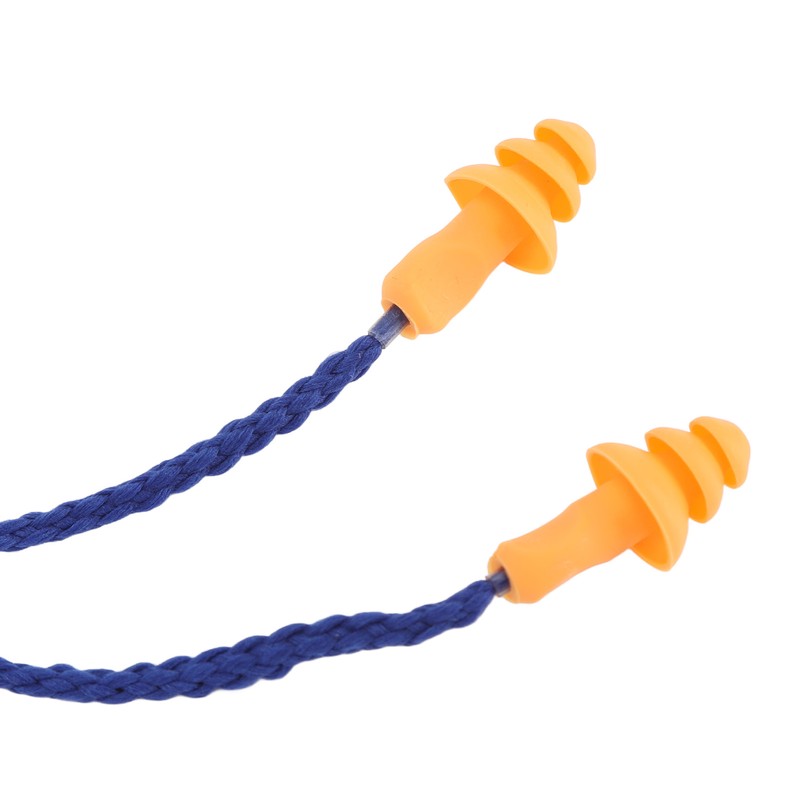 2Pcs Earplug Soft Silicone Ear Plug Tree Design Noise Reduction