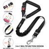 3 Piece Set Dog Seat Belt Retractable Dog Car Seatbelts