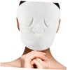 Healvian 4pcs Hot Compress Towel Mask Reusable Facial Towel for