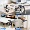 KDD 3 in 1 Headphone Hanger with Cup Holder -