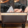 N/A 8 Pcs Silicone Luggage Wheel Covers for Suitcase Wheel