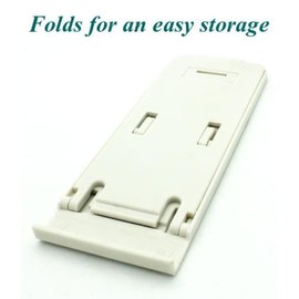 Stand Fold-up Holder Compatible with Lively Jitterbug Smart4, Travel Desktop Cradle Dock Folding