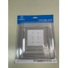 Westinghouse Plastic Wall Shield for 2 Gang Wall Protector Plate