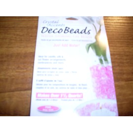 Floral Arrangements deco beads - water storing gel beads 15g pink - great for weddings - mothers day - party flowers and myriad other events