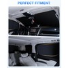 Canvcle Windshield Sun Shade for 2022-2025 2026 Nissan Frontier Accessories