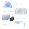 LED Table Lamp Flexible Hose Foldable Desk Light with Pen
