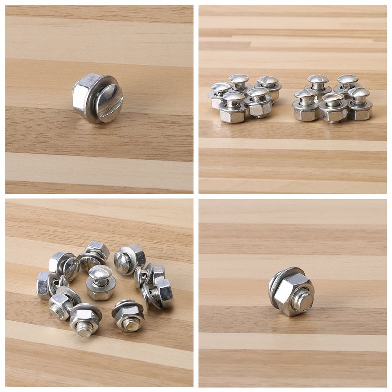gszfsm001 10pcs Brake Cable Adjuster Clamp Lock Screw Bolt Bicycle