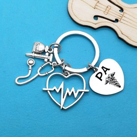 Xiahuyu Physician Assistant Gifts Physician Assistant Keychain Physician Assistant Graduation Gift PA Student Gift Doctor Assistant Gifts Physician Assistant Appreciation Gifts