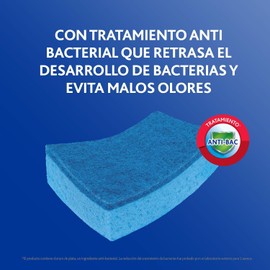 Fibra Anti Bacterial Vileda Ultra Fresh No Raya para Lavar Platos