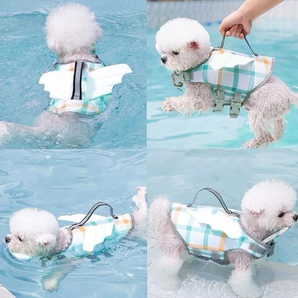 Lifeunion XS Dog (3-5.5 lb) Life Jacket w/ Neck Float,