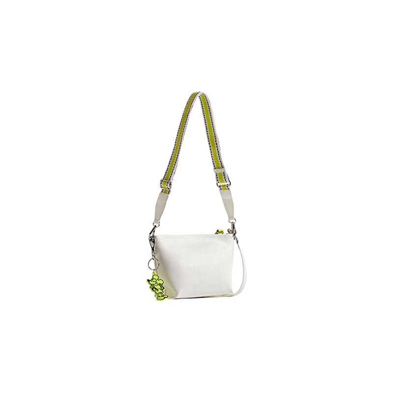 Desigual Women's BOLS_Mickey Calpe Across Body Bag, White