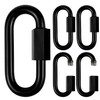 2.3" Chain Quick Links, 5 Pcs 1/4" Marine Grade Screw